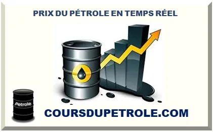 PRIX DU PÉTROLE EN TEMPS RÉEL 2025
